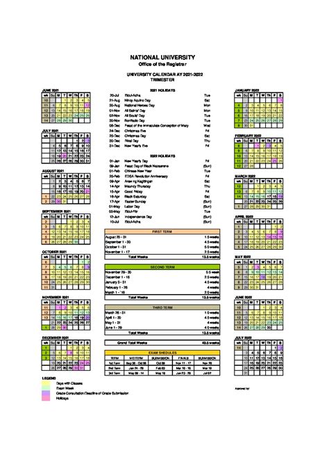 nu manila academic calendar|NU Manila .